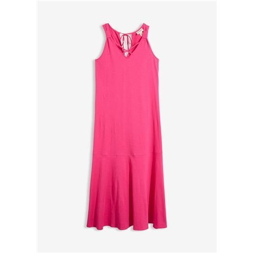 bonprix abito con spalline in puro cotone biologico-fucsia