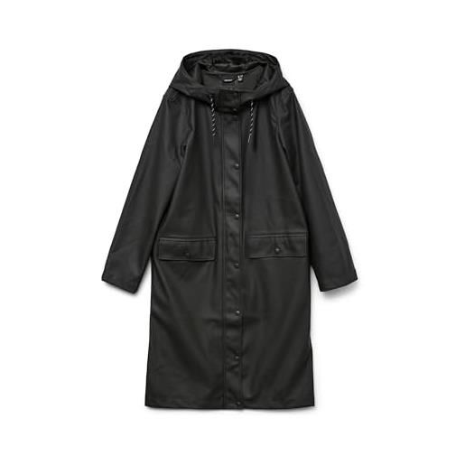 VERO MODA cappotto rivestito da donna vmmalou noos, nero, xs