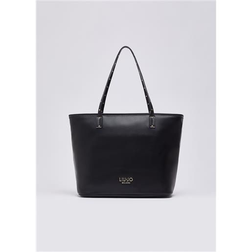 Liu jo borsa tote media, nero