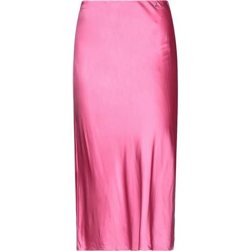 PATRIZIA PEPE - gonna midi - fucsia