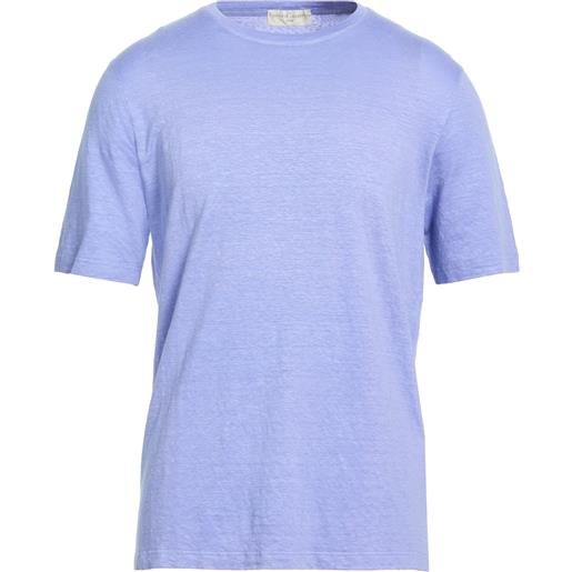 FILIPPO DE LAURENTIIS - basic t-shirt - viola