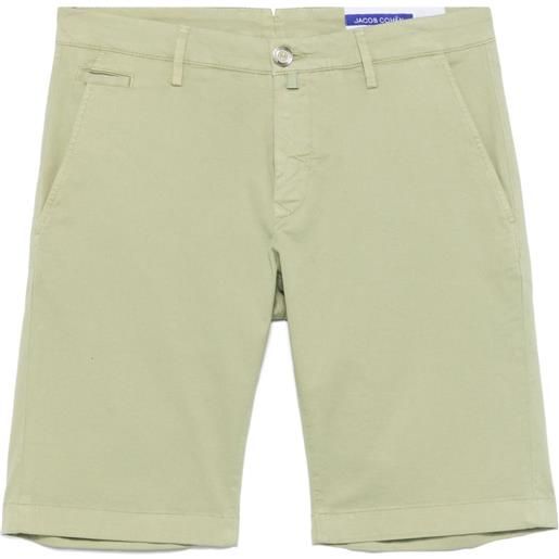 Jacob Cohën shorts bob - verde