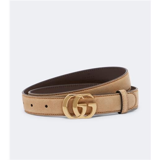 Gucci cintura cut gg marmont in suede