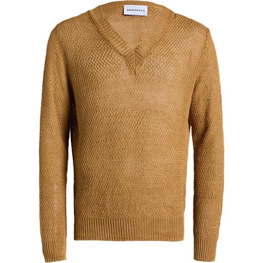 AMARANTO - pullover - cammello