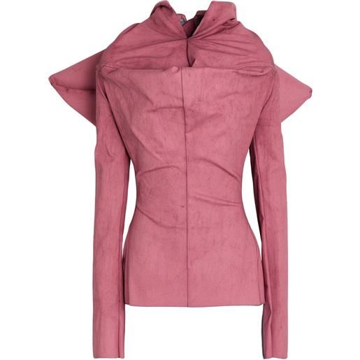 RICK OWENS - top - rosa antico