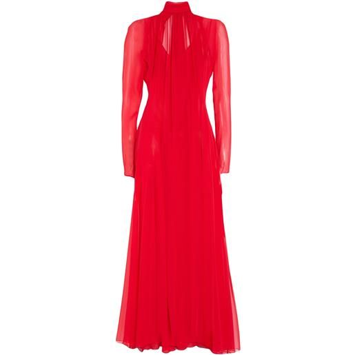 BLUMARINE - vestito lungo - rosso