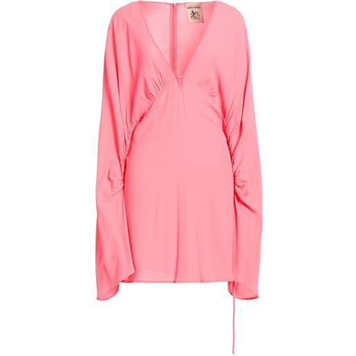 SEMICOUTURE - vestito corto - rosa