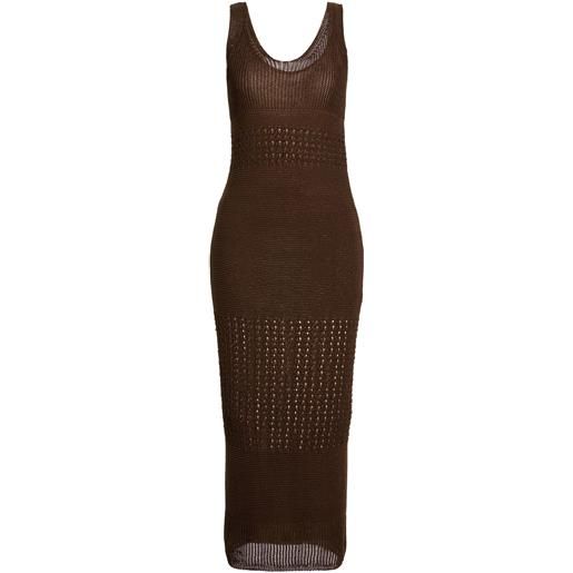 MAX MARA - tubino - marrone