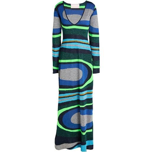 CIRCUS HOTEL - vestito in maglia - blu
