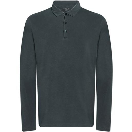 MAJESTIC FILATURES - polo - grigio