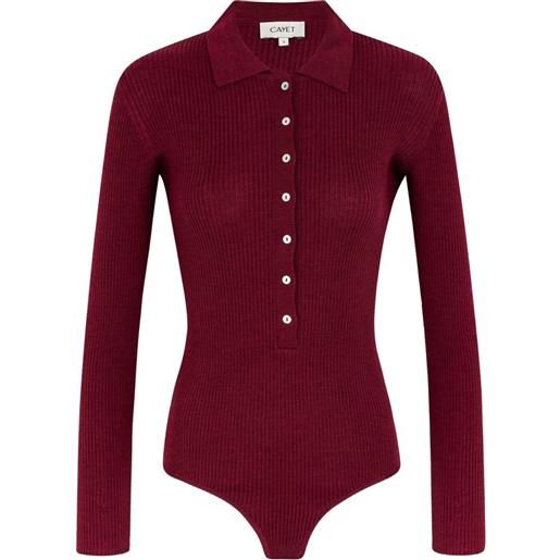 CAYET body jill a coste - rosso