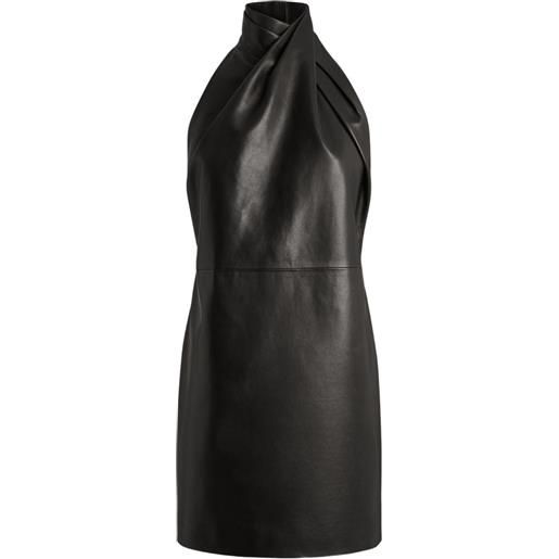 Balmain abito con scollatura posteriore - nero