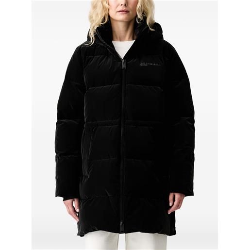 Karl Lagerfeld Jeans cappotto con zip - nero