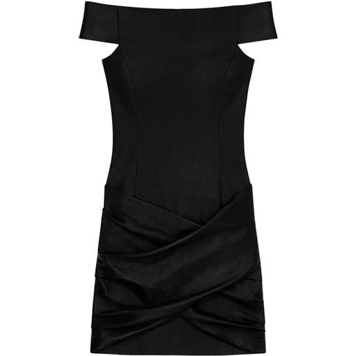 Givenchy abito corto drappeggiato - nero