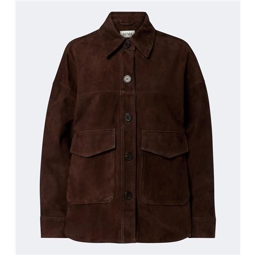 Arma camicia kaylee in suede