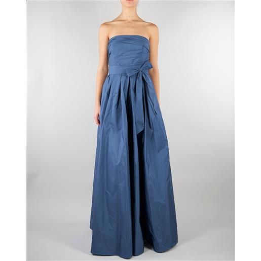 MAX MARA STUDIO abito avio bustier in taffetà