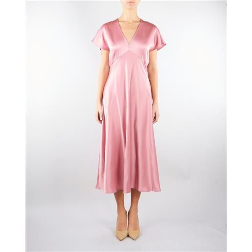 MARELLA abito rosa in satin