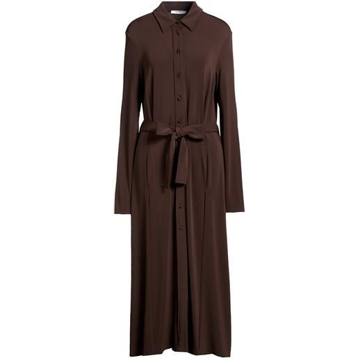 MAX MARA - vestito chemisier - cioccolato