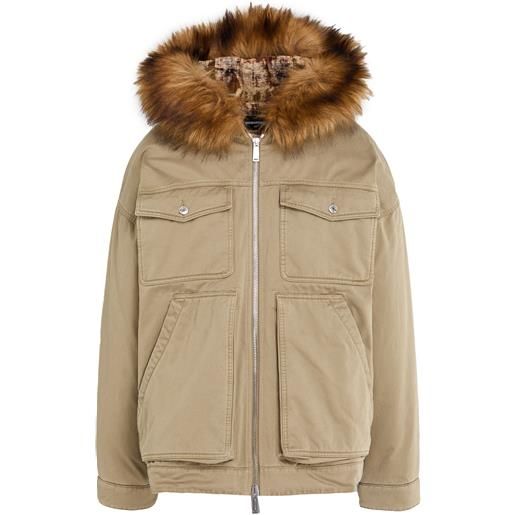 DSQUARED2 - giubbotto - khaki