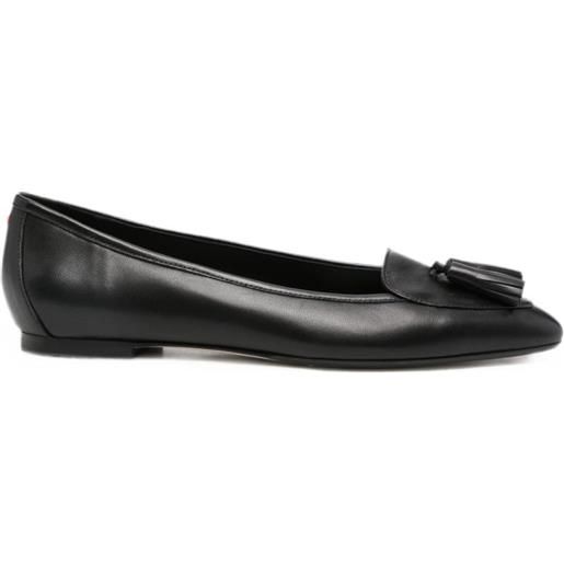 Aeyde ballerine con nappine - nero