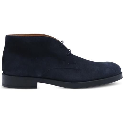 Tod's polacchini in pelle scamosciata - blu