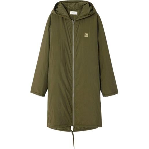 American Vintage parka zotcity con applicazione - verde