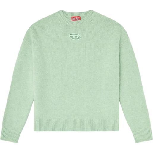 Diesel maglione in misto lana e alpaca - verde