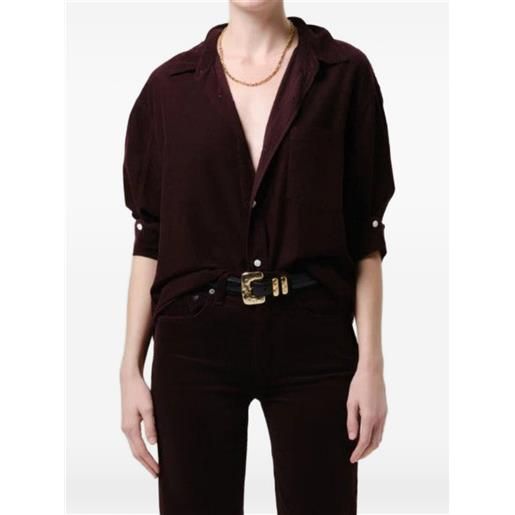 Citizens of Humanity camicia a coste - viola