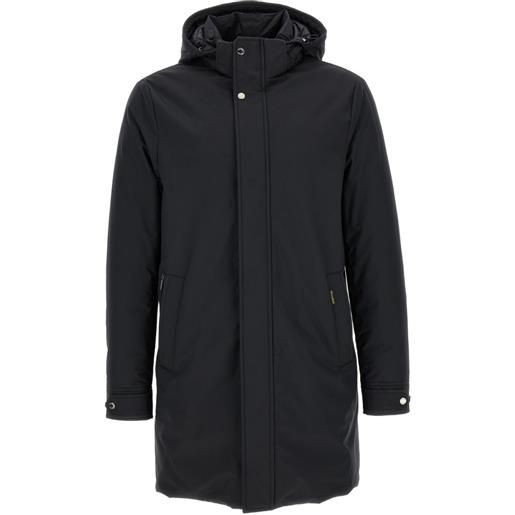 Moorer vermont padded parka - blu