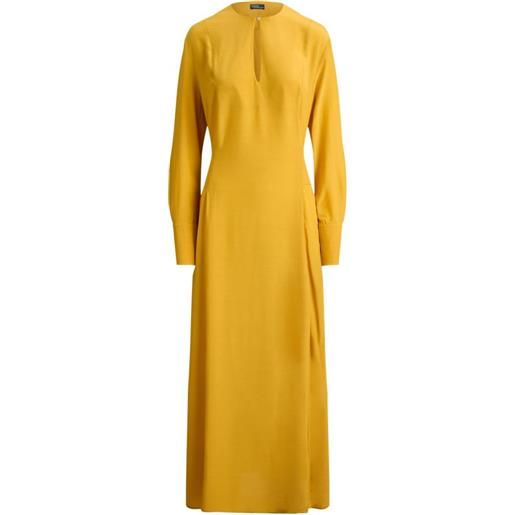 Polo Ralph Lauren abito a maniche lunghe elouise - giallo