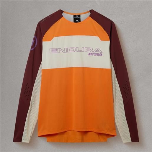 ENDURA mt500 burner lite l/s tee men - end orange