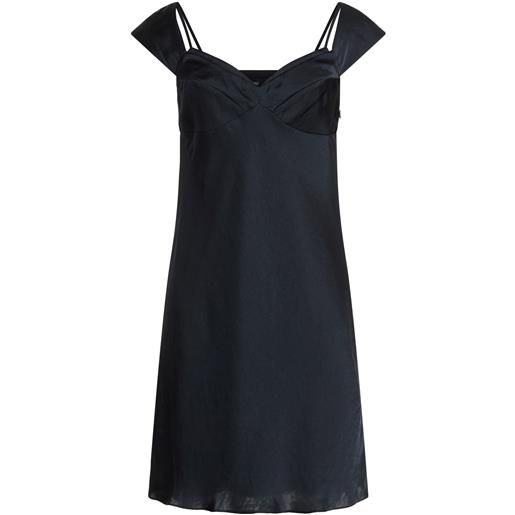 THEORY - vestito corto - blu navy
