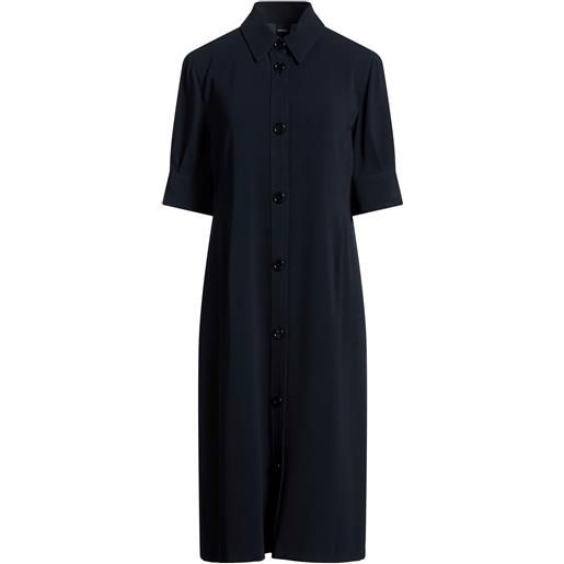 ASPESI - vestito chemisier - blu notte
