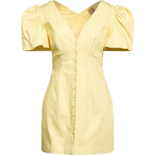 LHD - vestito corto - giallo