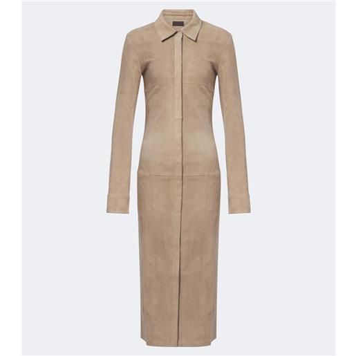 Stouls abito chemisier becky in suede