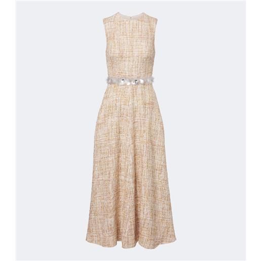 Safiyaa abito midi maisie in tweed