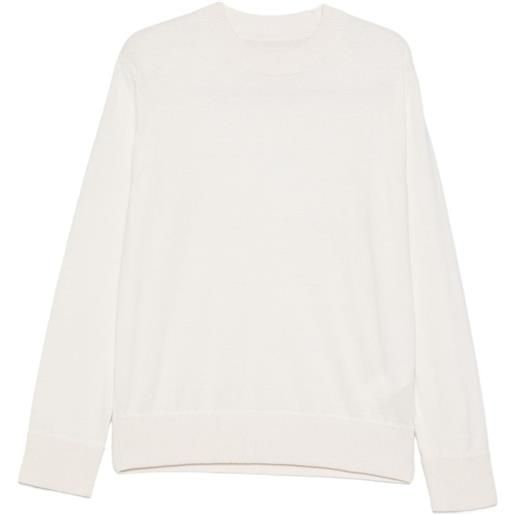 sacai maglione a girocollo a maniche lunghe - toni neutri