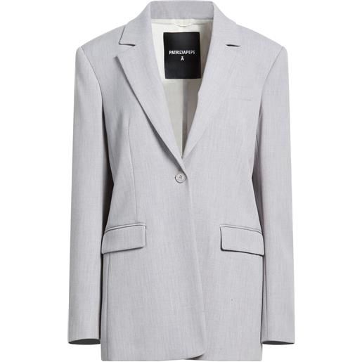 PATRIZIA PEPE - blazer - grigio chiaro