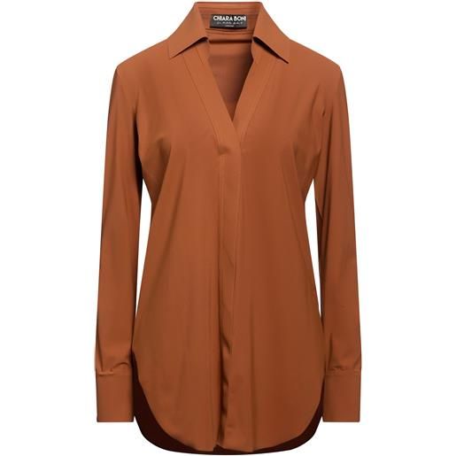 CHIARA BONI LA PETITE ROBE - top - cuoio