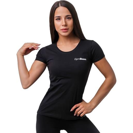 T-shirt donna basic nera slim 1 st