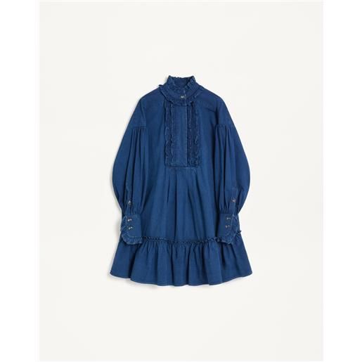 VALENTINO abito in denim leggero