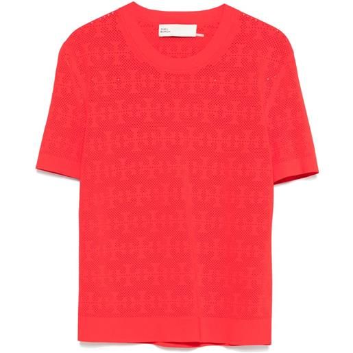 Tory Burch t-shirt con stampa - rosso