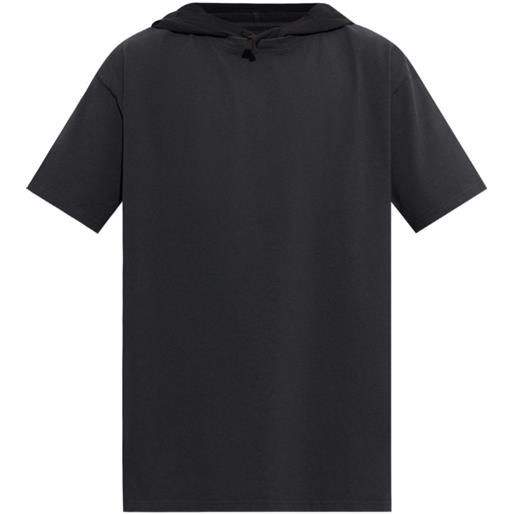 Maison Margiela graphic-print hooded t-shirt - nero