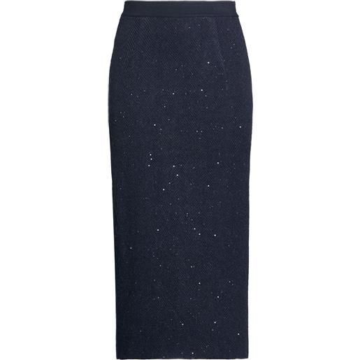 GENTRYPORTOFINO - gonna midi - blu navy