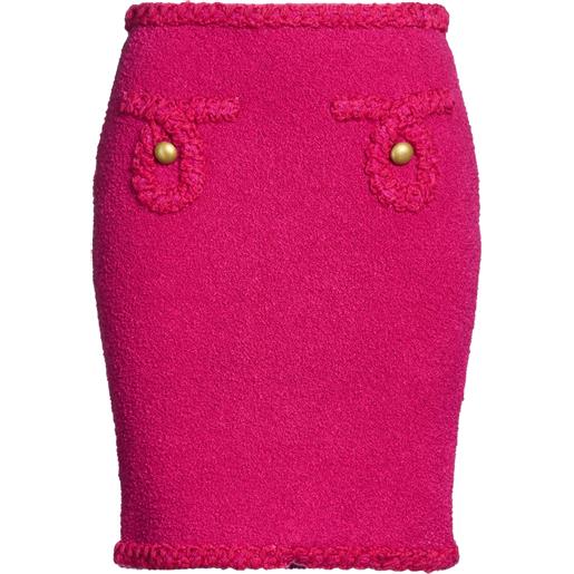 MOSCHINO - minigonna - fucsia