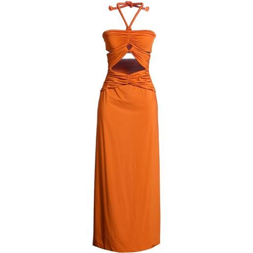 MAYGEL CORONEL - vestito lungo - arancione