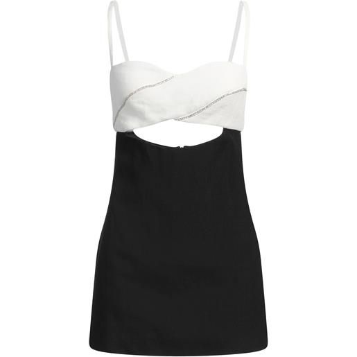 FORTE DEI MARMI COUTURE - vestito corto - nero
