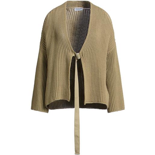 DONDUP - cardigan - verde militare