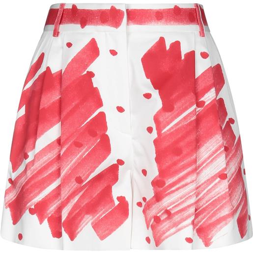 MOSCHINO - shorts & bermuda - rosso