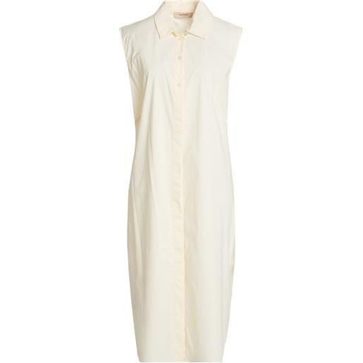 ACTITUDE by TWINSET - vestito chemisier - beige